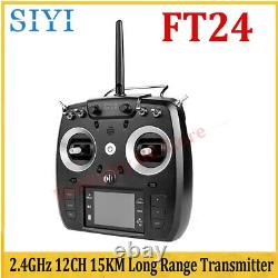 SIYI FT24 2.4GHz 12CH 15KM Long Range Transmitter Radio System Remote Controller