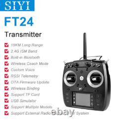 SIYI FT24 2.4GHz 12CH 15KM Long Range Transmitter Radio System Remote Controller