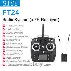 SIYI FT24 2.4GHz 12CH 15KM Long Range Transmitter Radio System Remote Controller