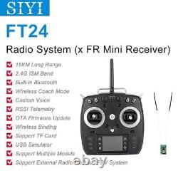 SIYI FT24 2.4GHz 12CH 15KM Long Range Transmitter Radio System Remote Controller