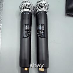 SLXD24D+/58 Wireless System Dual Channel with SM58 Dynamic Mics G57