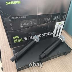 SLXD4D/SM58 Dual Handheld Wireless Microphone System NEW