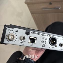 SLXD4D/SM58 Dual Handheld Wireless Microphone System NEW