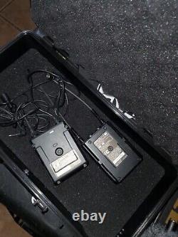 SONY URX-P03/ UTX-BO3 DIGITAL PORTABLE WIRELESS RECEIVER TRANSMITTER & XLR'S 2p