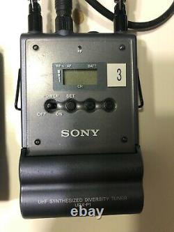 SONY UTX B1 & URX P1 Wireless Lavalier Microphone Transmitter & Receiver Set