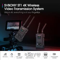 SVBONY ST1 4K Wireless HDMI Video Transmission System 0.06s 984ft / 300m Range