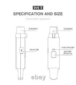 SWIFF AUDIO M1 2.4G Microphone Wireless Systems Transmitter & Receiver