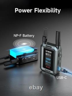 SYNCO Wireless HD Video Transmission System 1080P 984ft With Dual HD Port Output