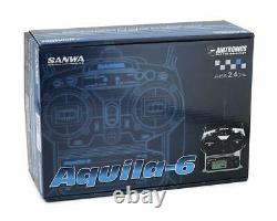 Sanwa/Airtronics Aquila-6 2.4GHz 6-Channel FHSS-1 Radio System SNW101A30755A