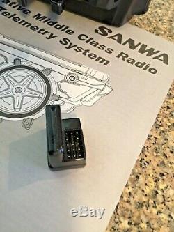 Sanwa Airtronics MT-44 4-Channel 2.4GHz Radio Transmitter with RX-482 Receiver