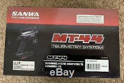 Sanwa Airtronics MT-44 4-Channel 2.4GHz Radio Transmitter with RX-482 Receiver NEW