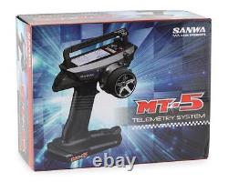 Sanwa/Airtronics MT-5 FH5 4-Ch 2.4GHz Radio System withRX-493i FREE FedEx