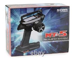 Sanwa/Airtronics MT-5 FH5 4-Channel 2.4GHz Radio System withRX-493i 101A32661A