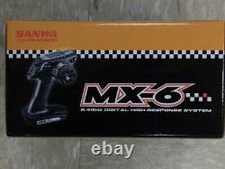 Sanwa/Airtronics MX-6 FH-E 3-Channel 2.4GHz Radio System withRX-391W Receiver New