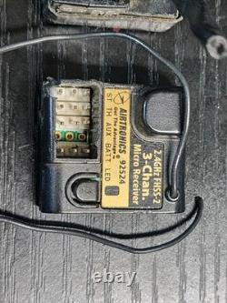 Sanwa M12S Super FH4T 2.4GHz 4-Channel Radio Transmitter and 2 Receivers