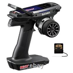 Sanwa M17 4-Channel 2.4GHz Radio System with RX-493 101A32411A