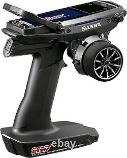 Sanwa M17 4-Channel 2.4GHz Radio System with RX-493 101A32411A SSL SXR New Japan