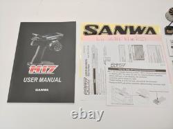 Sanwa M17 FH5 4 Channel 2.4GHz Radio Transmitter with battery and rx-493i Receiver