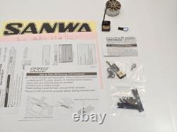 Sanwa M17 FH5 4 Channel 2.4GHz Radio Transmitter with battery and rx-493i Receiver