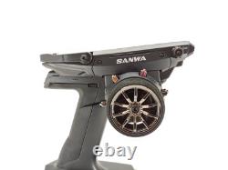 Sanwa M17 FH5 4 Channel 2.4GHz Radio Transmitter with battery and rx-493i Receiver