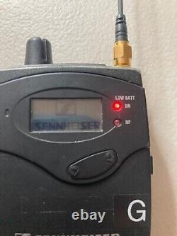 Sennheiser EK300 IEM G3 Beltpack receiver- G 566-608mhz, backlight not working