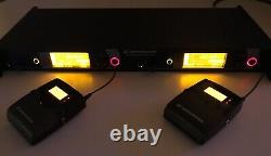 Sennheiser EM 2050 2-Ch. Diversity Receiver WithPC Control & 2-SK 2000XP BELTPACK