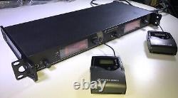 Sennheiser EM 2050 2-Ch. Diversity Receiver WithPC Control & 2-SK 2000XP BELTPACK