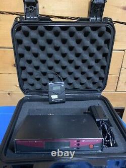 Sennheiser EM100 EW100 G2 Receiver with SK100 Transmitter 518-554 MHz with SKB Case