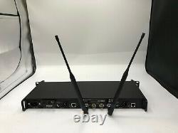 Sennheiser EM2050 Dual Receiver with 2 SK2000XP Body Pack Transmitters Bw 626-698