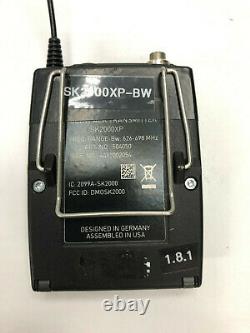 Sennheiser EM2050 Dual Receiver with 2 SK2000XP Body Pack Transmitters Bw 626-698