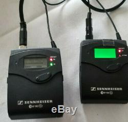 Sennheiser EW 100-ENG G2 Wireless Receiver AND Transmitter with cable and case