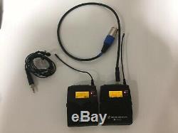 Sennheiser EW 100 G3 Bodypack Transmitter & Receiver withLav Mic