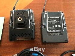 Sennheiser EW 100 G3 Wireless Lavalier Transmitter & Receiver with Cables/Mic