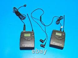 Sennheiser EW 100 G3 Wireless Mic System SK 100 Transmitter and EK 100 Receiver