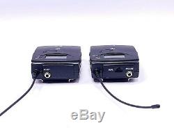 Sennheiser EW 112P G4 Wireless Lavalier Mic Kit SK100/EK100 Transmitter Receiver