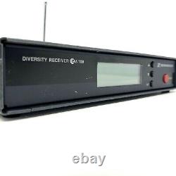 Sennheiser EW100 Diversity Receiver/Transmitter 518-550 MHz TESTED Excellent