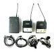 Sennheiser Ew100 Ek100 Sk100 G2 Wireless Bodypack Receiver Transmitter Mic Lot