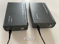 Sennheiser EW100 G1 Wireless Transmitter + Receiver Bodypacks + Lavalier Mic