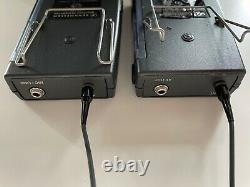 Sennheiser EW100 G1 Wireless Transmitter + Receiver Bodypacks + Lavalier Mic