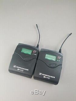 Sennheiser EW100 G2 C 740-776 MHz SK100 Mic Transmitter + EK100 Receiver Pair