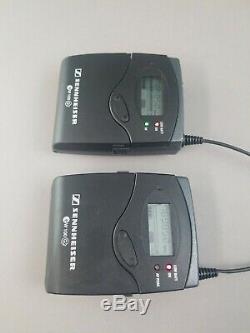 Sennheiser EW100 G2 C 740-776 MHz SK100 Mic Transmitter + EK100 Receiver Pair