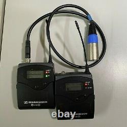 Sennheiser EW100 G2 Compact Bodypack Wireless Transmitter and Receiver kit