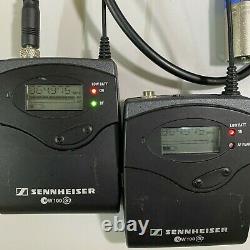 Sennheiser EW100 G2 Compact Wireless Bodypack Transmitter and Receiver kit