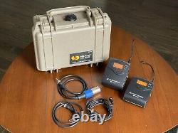 Sennheiser EW100 G3 Receiver/Transmitter Bundle Pelican 1120 & ME 2-II Lav Mic