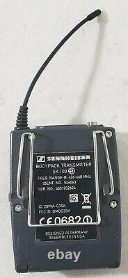 Sennheiser EW100 G3 True Diversity Receiver Bodypack Transmitter, ME 3-EW Mic