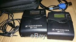 Sennheiser EW100 G3 Wireless Microphone Receiver, Transmitter, Lavaliere Mic XLR