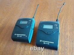 Sennheiser EW100 wireless transmitter, receiver and microphone-License free CH70