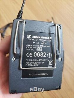 Sennheiser EW100G2 Bodypack Transmitter & Receiver