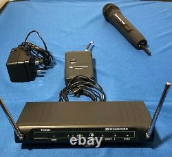 Sennheiser Freeport Handheld, plus Lapel Mic, Belt pack transmitter and receiver