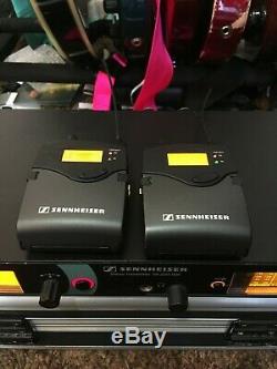 Sennheiser IEM 2000 2050 transmitter & receivers Gw-band 558-626 wireless XP EK